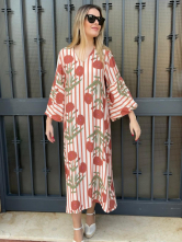 Vestido boho floral
