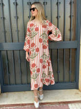 Vestido boho floral