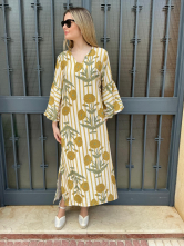 Vestido boho floral