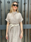 Vestido camisero con cinturon