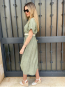 Vestido camisera con cinturon