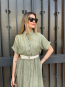 Vestido camisera con cinturon