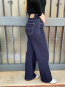 Pantalon Wide Leg Denim Oscuro