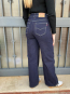 Pantalon Wide Leg Denim Oscuro