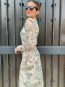 Vestido Midi Estampado Floral