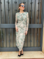 Vestido Midi Estampado Floral