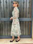 Vestido Midi Estampado Floral