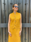 Conjunto de Top y Falda Midi