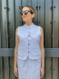 Conjunto de Top y Falda Midi