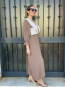 Vestido Midi con Chaleco