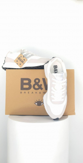 Zapatillas Glitter Blanco B&W