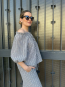 Conjunto de Blusa y Pantalón a Rayas