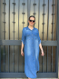 Vestido Camisero Denim