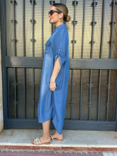 Vestido Camisero Denim
