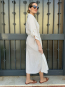 Vestido Camisero de Rayas con Cinturon