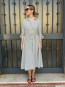 Vestido Camisero de Rayas con Cinturon