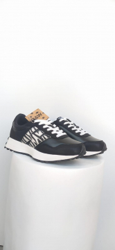 Deportivo sneakers logo zebra black