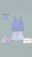 Pijama de Tirantes TREES-Comodidad y Estilo