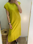 Vestido Largo Verde Lima con Bolsillos