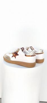 Zapatilla estrella animal print
