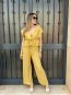 Conjunto Fluido con Volantes y Lazada Delantera