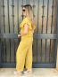 Conjunto Fluido con Volantes y Lazada Delantera
