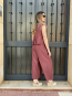 Conjunto Blanco con Lazada y Detalles Vichy