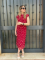 Vestido Midi Estampado