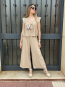 Conjunto Blanco con Lazada y Detalles Vichy