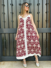 Vestido Ikat Fluido