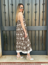 Vestido Ikat Fluido
