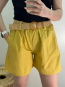 Short de Lino con Cinturón Trenzado