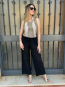 Pantalón Holgado estilo Palazzo color Negro