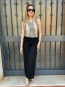 Pantalón Holgado estilo Palazzo color Negro