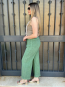 Pantalón Holgado estilo Palazzo color Verde