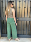 Pantalón Holgado estilo Palazzo color Verde