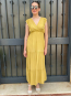 Vestido Largo Negro con Volantes