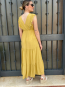 Vestido Largo Negro con Volantes