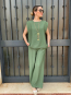 Conjunto de Dos Piezas en Color Verde