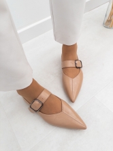 Bailarinas de Punta Fina con Hebilla – Elegancia y Estilo Atemporal