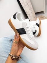 Zapatillas casual negro y blanco – Comodidad y estilo diario