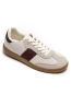 Zapatillas casual granate y blanco – Comodidad y estilo diario