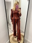 Conjunto a Rayas Con Volante