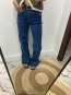 Pantalón Vaquero Azul Tiro Alto