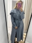 Vestido Botones Azul