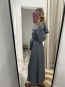 Vestido Botones Azul