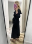 Vestido Botones Negro