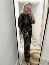 Conjunto Estampado Marrón