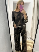 Conjunto Estampado Marrón