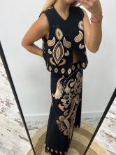 Conjunto Estampado Blusa o Chaleco